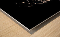 popping champagne Wood print