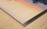 oai santorini view Wood print