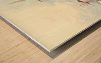 oai santorini view Wood print
