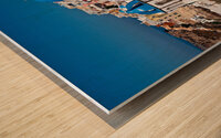oai santorini view Wood print