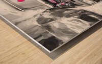 1982 Black Chevrolet Monte Carlo SS Coupe X100 4 Wood print