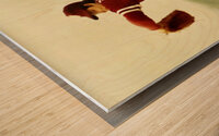 1980 mississippi state baseball art Wood print