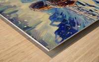 Nu Expressionism Wood print