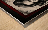 Designing A Human Captivating AI Concept Art by Xzendor7 Wood print