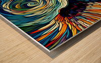 Nu Expressionism Wood print