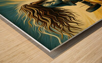  Nu Expressionism Wood print