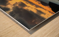 Sunset at Cane Garden Bay Wood print