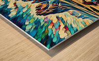  Nu Expressionism Wood print