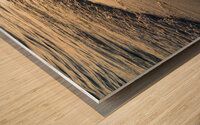 Shimmering Gold Seashore Florida Beach Sunset Wood print