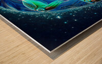 Origin of Cuttlefish  Wood print