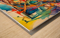 WET & WILD Wood print