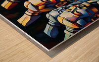  Nu Expressionism Wood print