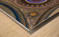 Szeged Hungary Synagogue Ceiling Wood print