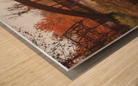 Autumn Morning at the Ford Wood print