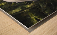 Breathe Wood print