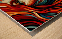 Nu Expressionism Wood print