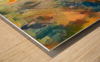 aroundness Wood print