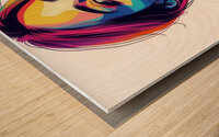 Vibrant Beauty Wood print