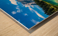 Seebensee Lake Osterreich Wood print