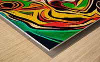  Nu Expressionism Wood print