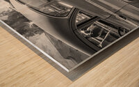 1957 Green Dodge Coronet 4 door X2 4 Wood print