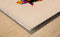 Pet Alligator Model 2 - Pets  Attention Wood print