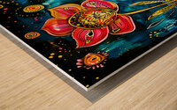 Serengeti Hippo 3 - Safari Hippo Wood print