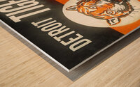 1962 detroit tigers art remix Wood print