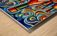  Nu Expressionism Wood print