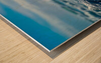 Seafoam Serenade Wood print