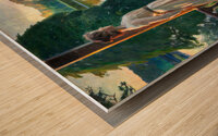 Nordic Summer Glow by Bergh Wood print