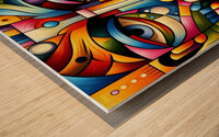  Nu Expressionism Wood print