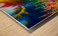 Summer Fields Wood print