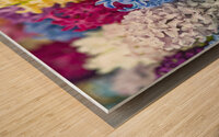 Floral Symphony Wood print
