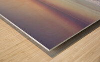 Dead Sea Shore Wood print