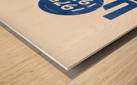1975 Kentucky Wildcats Basketball Art Wood print