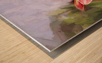 Sweet Lillian Amaryllis X1 1 Wood print