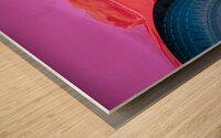 1970 Red Pontiac Firebird Ram Air Formula 400 X1 9 Wood print