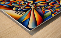 Knock the Cover Off Wood print