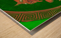Spartan Trick Wood print