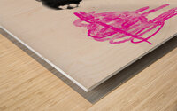 B U L L D O G Wood print