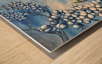 Appel au printemps Wood print