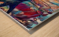 freedom celebration Wood print