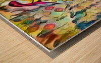 geometric figure Wood print