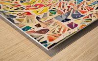 vibrant sunchasers Wood print