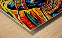  Nu Expressionism Wood print