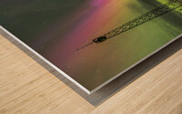 Aurora-Borealis_at_Enragee_Point_Lighthouse Wood print