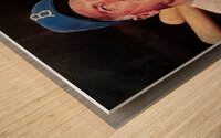 Brooklyn Dodger Duke Snider Wood print