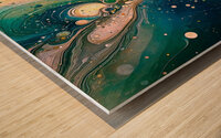 Spillover Wood print