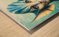 Welcome to my world Wood print